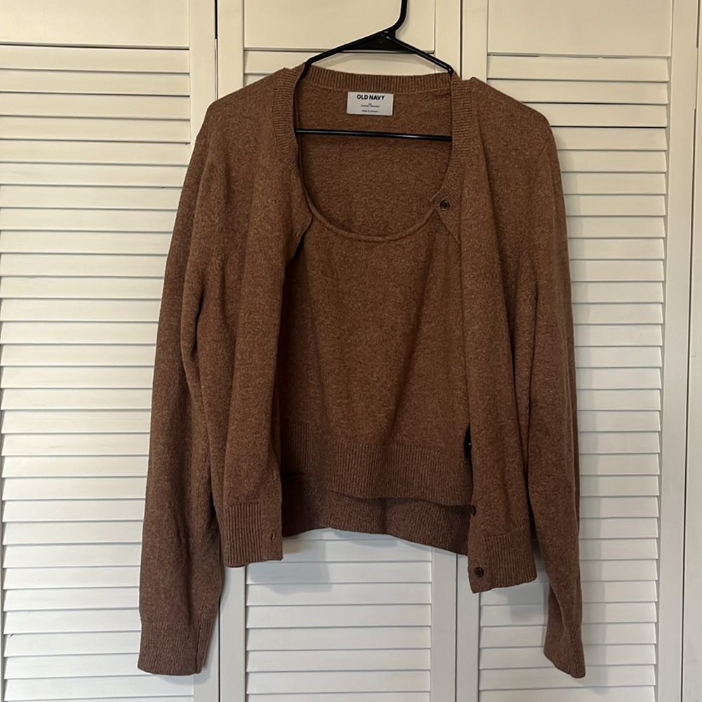 Old Navy Crop Top Sweater Set